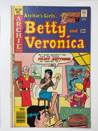 Archie's Girls Betty and Veronica #252 (1976) - Cover