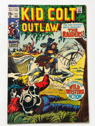 Kid Colt Outlaw #141 (1969) - Cover