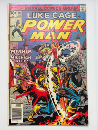 Power Man #39 (1977) - Cover
