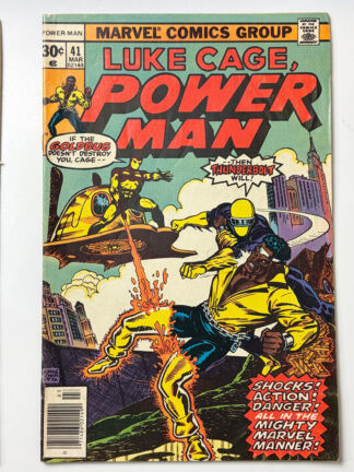 Power Man #41 (1977) 1st app. of Thunderbolt - Cover