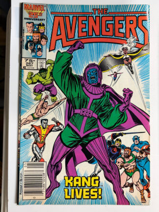 Avengers #267 (1986) 1st team app. The Council of Kangs - Cover