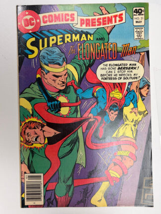 DC Comics Presents #21 (1980) - Cover