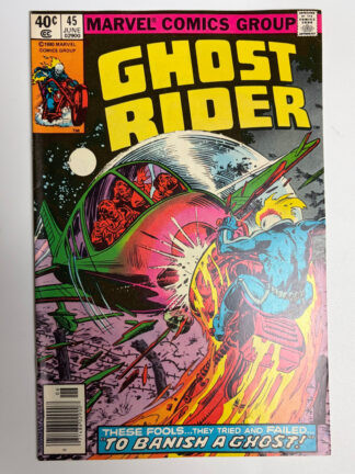 Ghost Rider (1973-1983) #45 (1980) - Cover