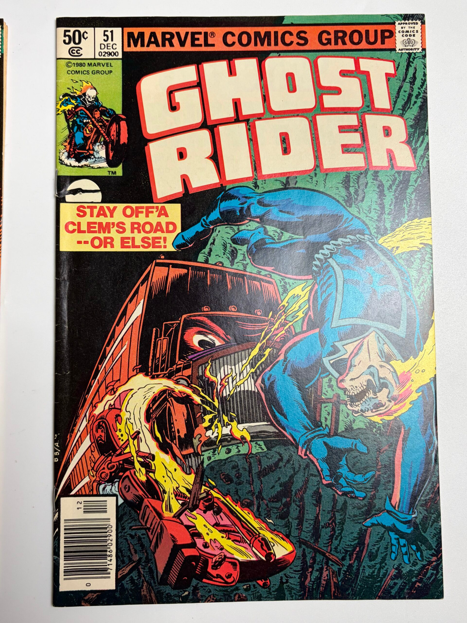 Ghost Rider (1973-1983) #51 (1980) - Cover
