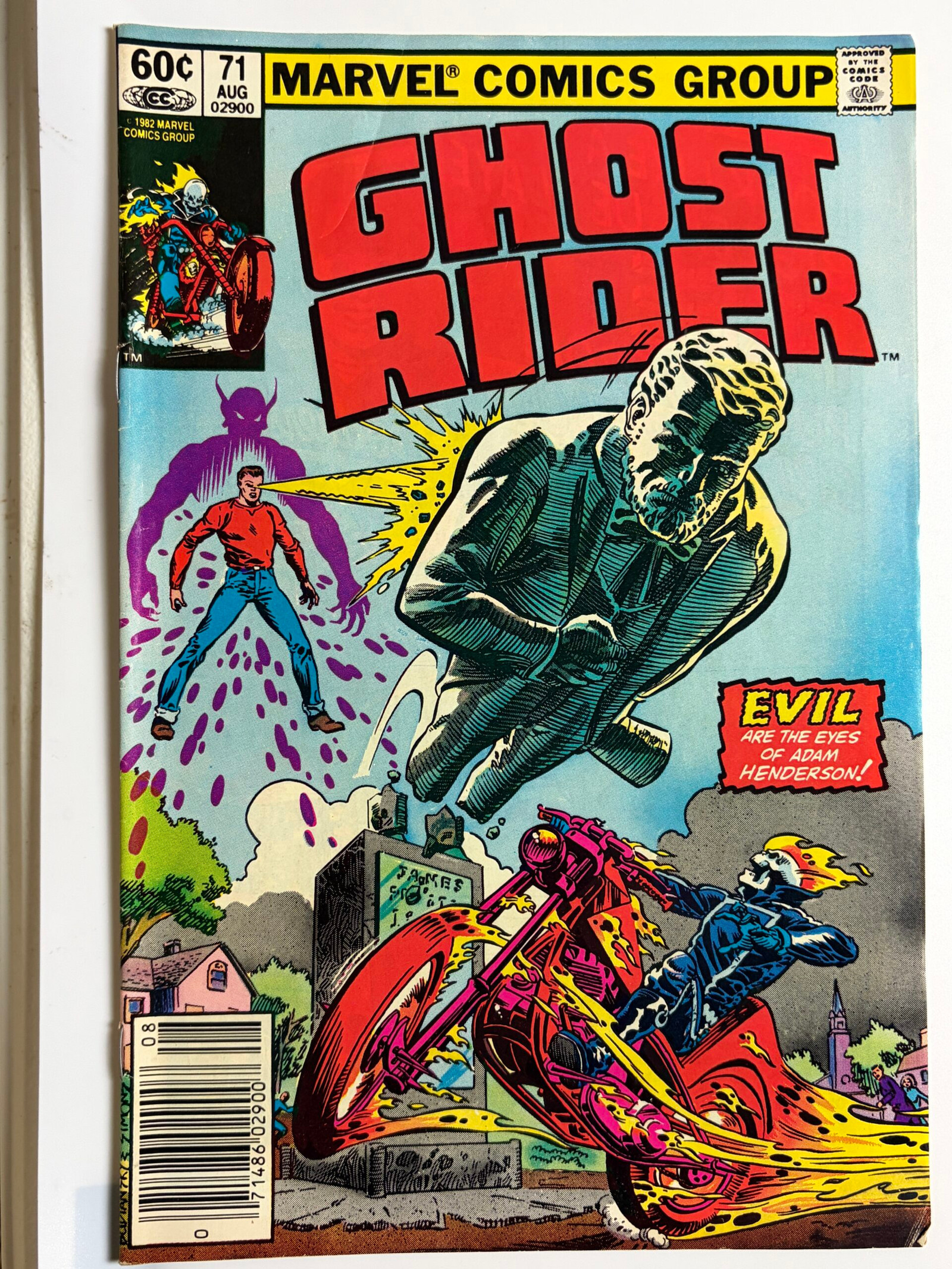 Ghost Rider (1973-1983) #71 (1982) - Cover