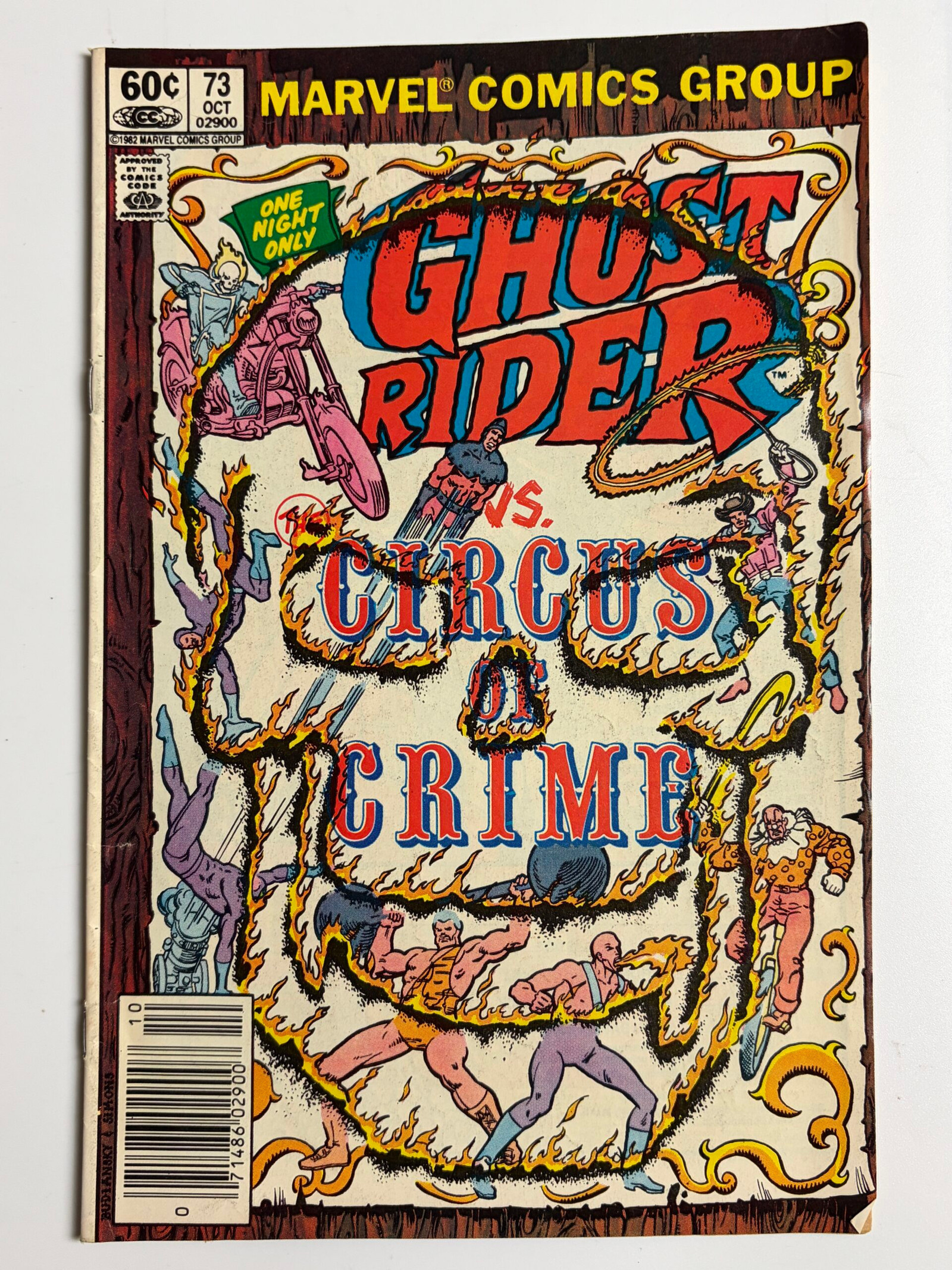 Ghost Rider (1973-1983) #73 (1982) - Cover