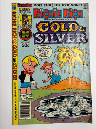 Richie Rich Gold & Silver #31 (1980) - Cover