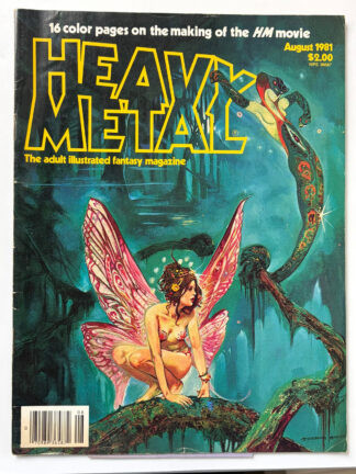 Heavy Metal (Volume 05) (August 1981) 1st app. of Taarna