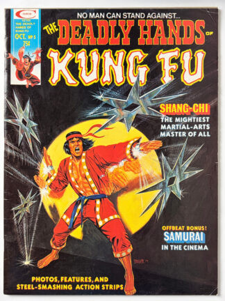 Deadly Hands of Kung Fu #5 (1974) 1st app. Manchurian (Ts'ui Shāng)
