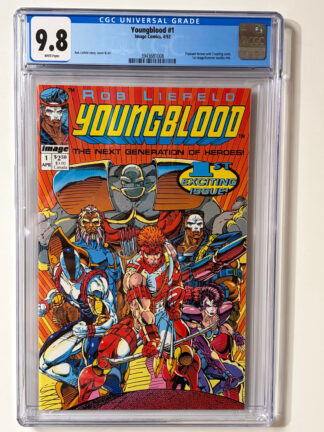 Youngblood #1 (1992) Premiere Issue, 1st app. Shaft, 1st app. Chapel, 1st app. Badrock, 1st app. Vogue, 1st app. Link, 1st app. Diehard