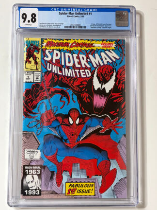 Spider-Man Unlimited #1 (1993) 1st app. Shriek, Debut of the Ravencroft Institute (named)