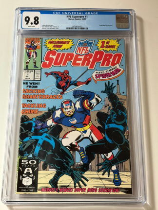 NFL SuperPro #1 (1991) 1st solo series of SuperPro (Phil Grayfield)