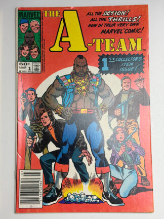 A-Team #1 (1984) 1st comic book app. of the A-Team