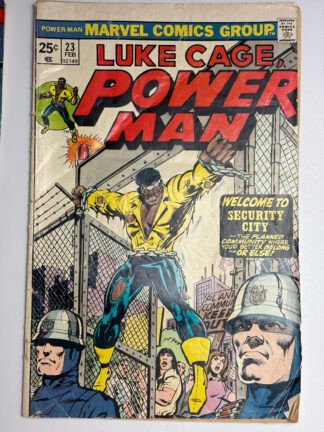 Power Man #23 (1975) - Cover
