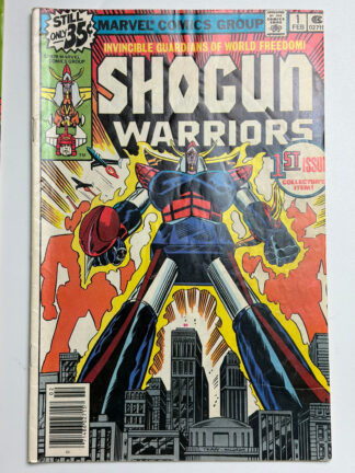 Shogun Warriors #1 (1979) 1st team app. of the Shogun Warriors - Cover