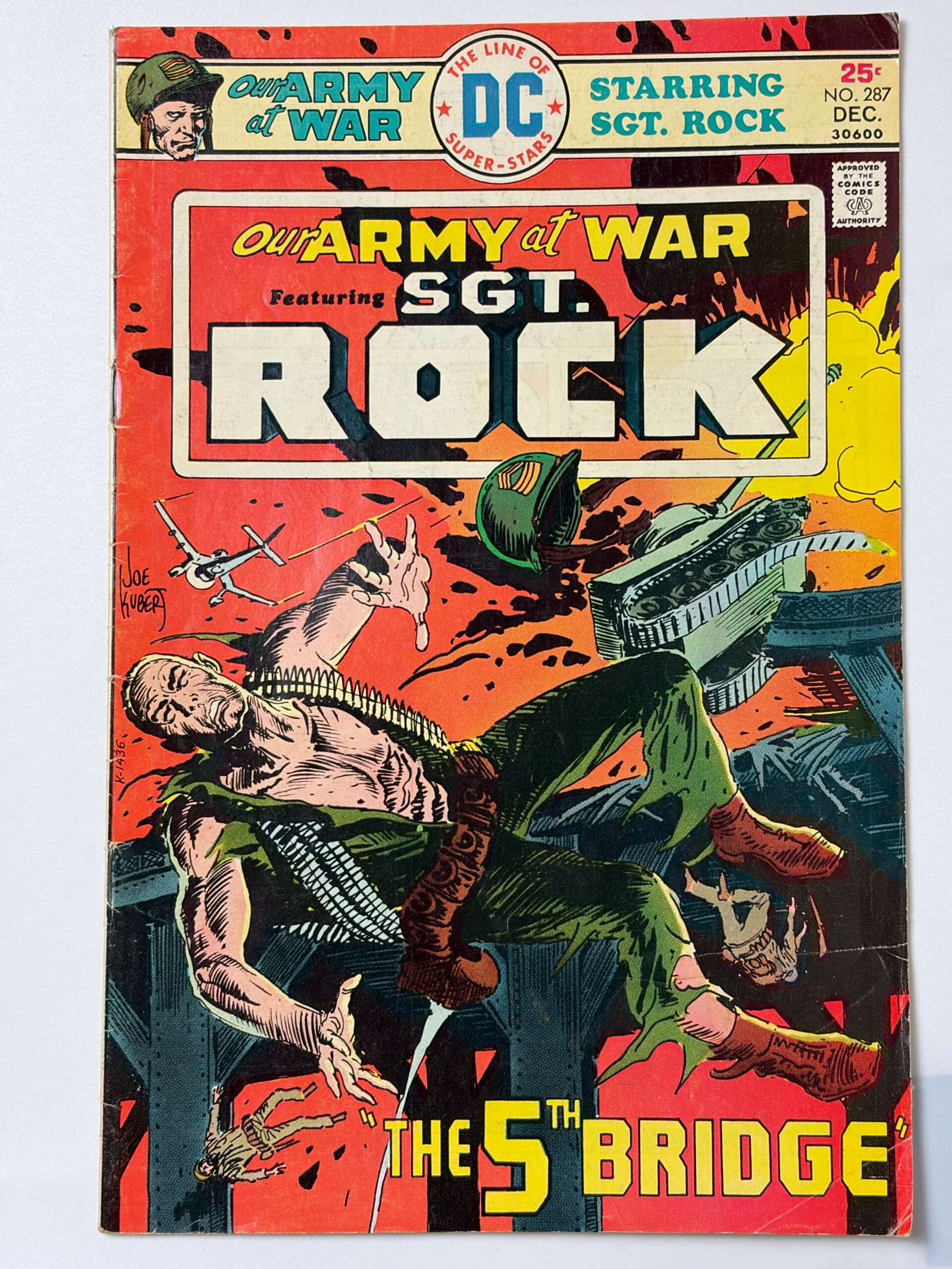 Our Army At War #287 (1975) - Cover