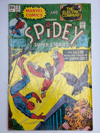 Spidey Super Stories #13 (1975) - Cover