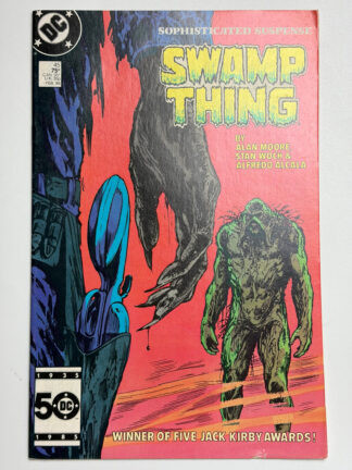 Swamp Thing #45 (1986) - Cover