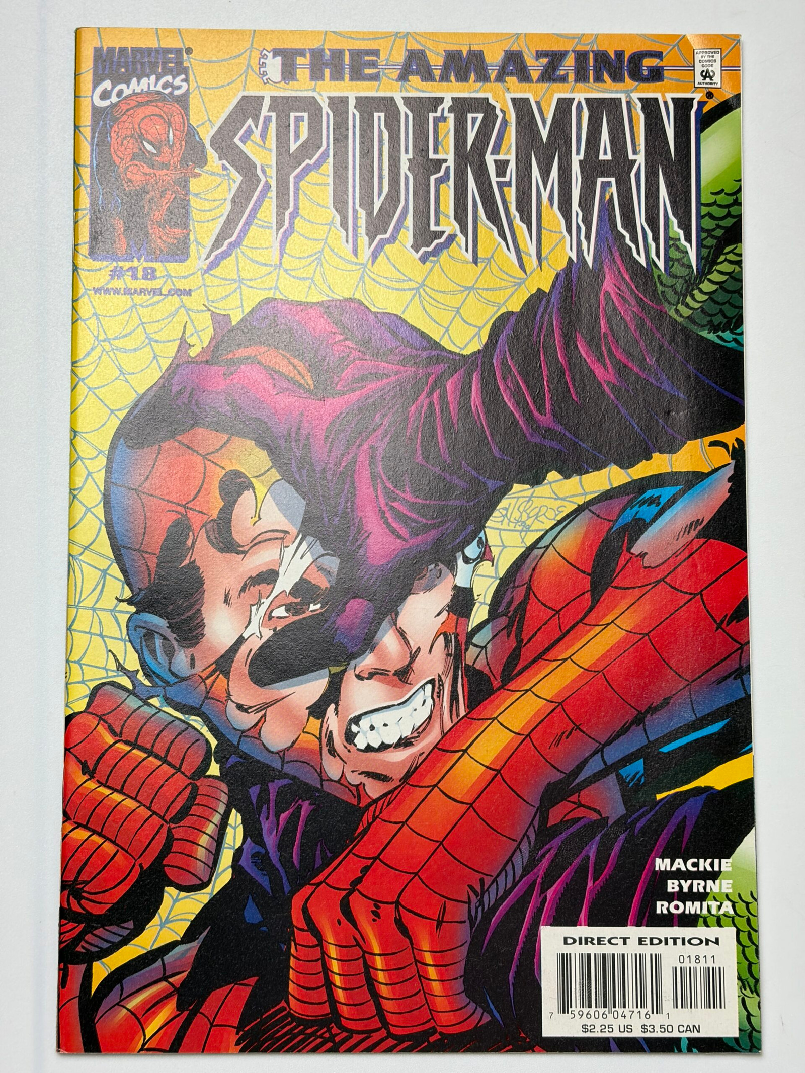 Amazing Spider-Man #18 (2000) - Cover
