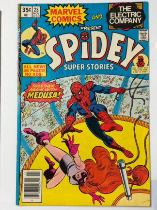 Spidey Super Stories #28 (1977) - Cover
