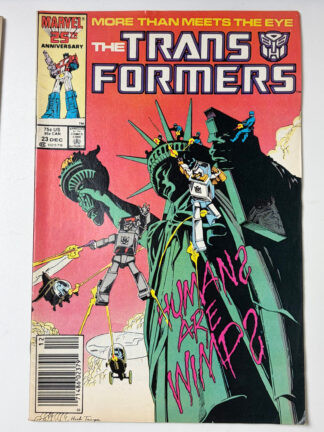 Transformers #23 (1986) - Cover