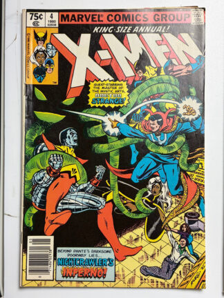 The Uncanny X-Men Annual #4 (1980) 1st full cover app. Kitty Pryde - Cover