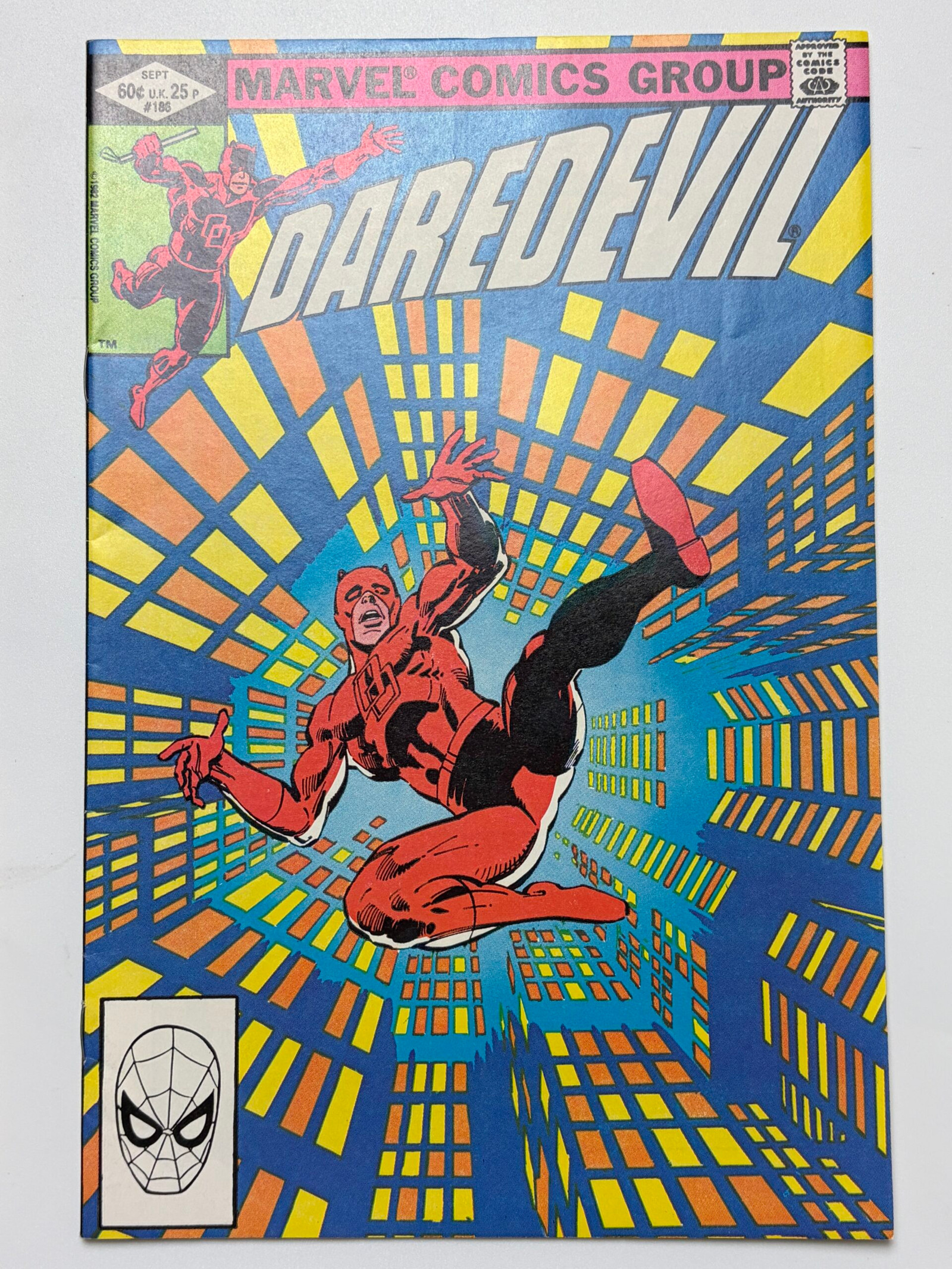 Daredevil #186 (1982) - Cover