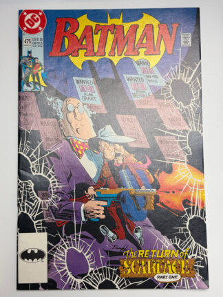 Batman #475 (1992) 1st app. Renee Montoya - Cover