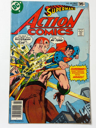 Action Comics #483 (1978) - Cover