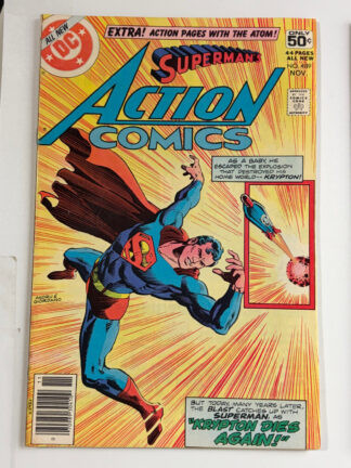 Action Comics #489 (1978) - Cover