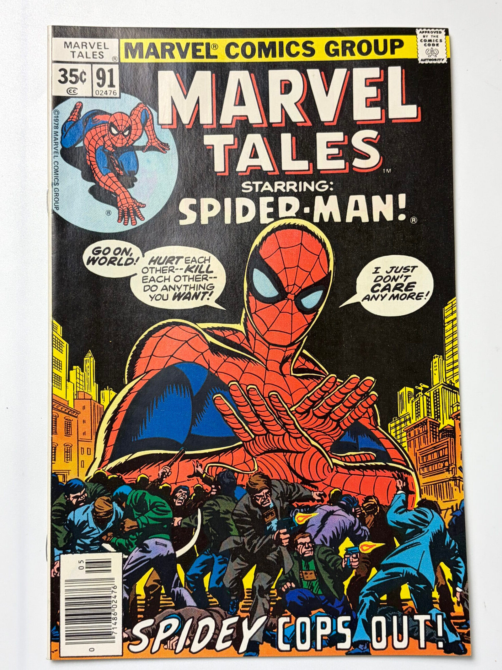 Marvel Tales #91 (1978) - Cover