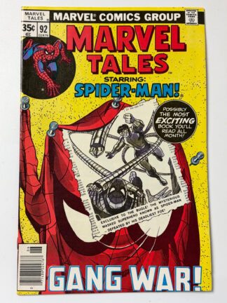 Marvel Tales #92 (1978) - Cover