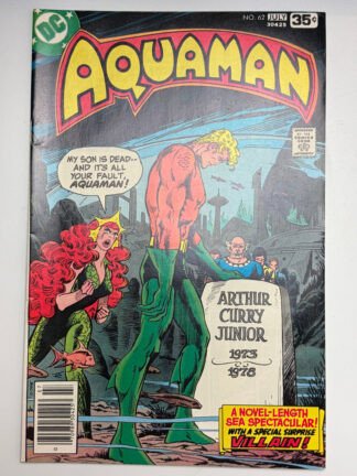 Aquaman #62 (1978) - Cover