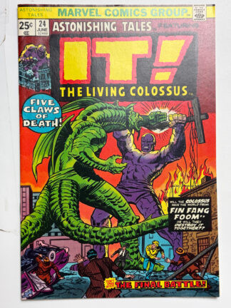 Astonishing Tales #24 (1974) - Cover