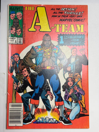 A-Team #1 (1984) 1st comic book app. of the A-Team - Cover