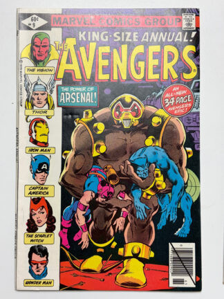 Avengers Annual #9 (1979) - Cover
