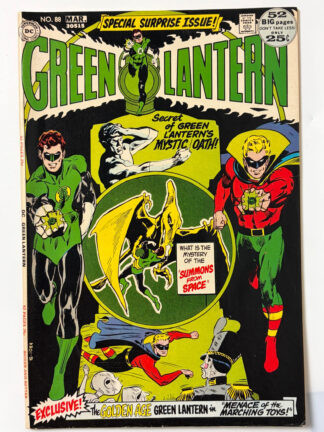 Green Lantern #88 (1972) Classic cover art by Neal Adams - Cover