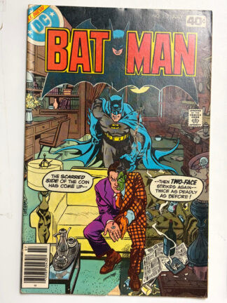 Batman #313 (1979) 1st app. Tim Fox (tear through whole book) - Cover