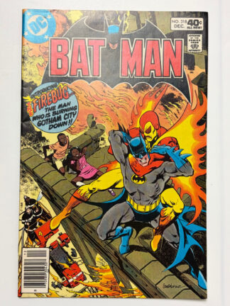 Batman #318 (1979) 1st app. Firebug - Cover
