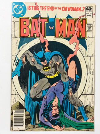 Batman #324 (1980) Cover art by Jim Aparo - Cover