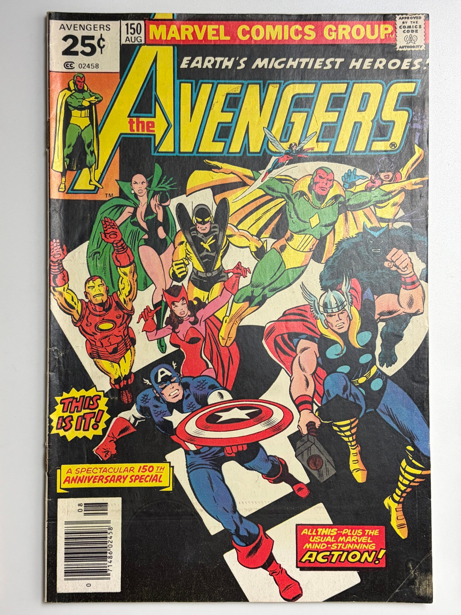 Avengers #150 (1976) - Cover