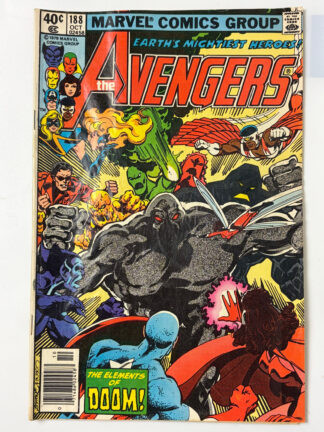 Avengers #188 (1979) - Cover
