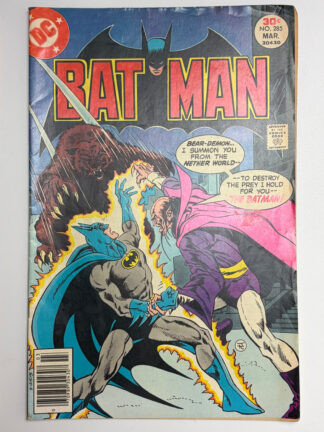 Batman #285 (1977) - Cover