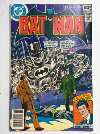Batman #304 (1978) - Cover