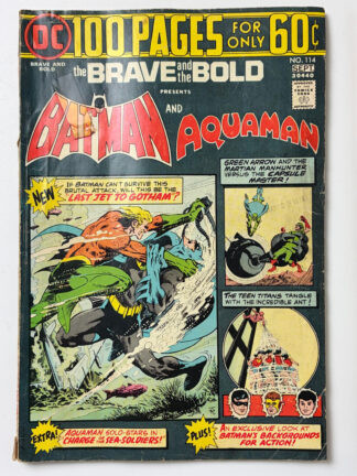 Brave and the Bold #114 (1974) - Cover