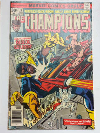 Champions (Marvel) #11 (1977) - Cover