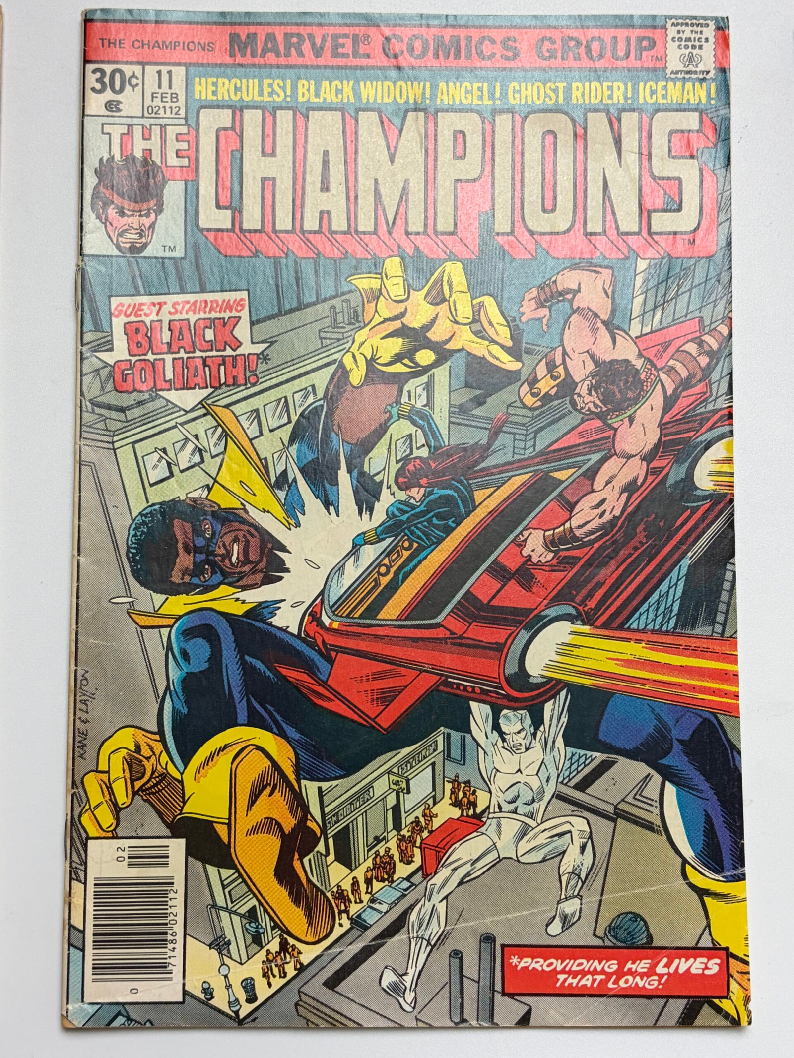 Champions (Marvel) #11 (1977) - Cover