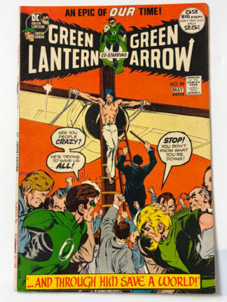 Green Lantern #89 (1972) Classic cover art by Neal Adams - Cover