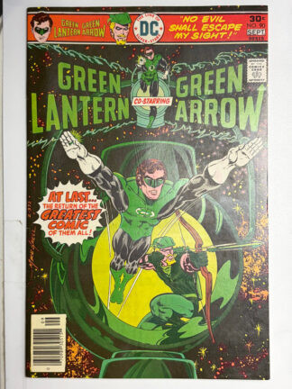 Green Lantern #90 (1976) 1st app. Saarek - Cover
