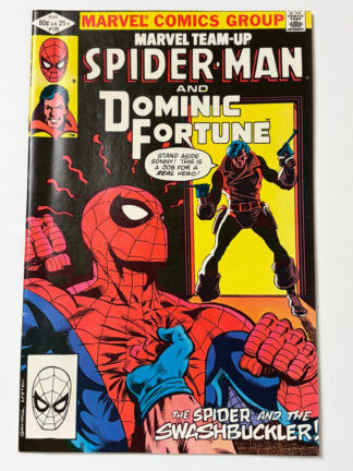 Marvel Team-Up #120 (1982) 1st cameo app. Jerry Fortunov - Cover